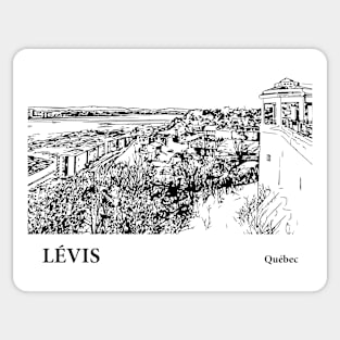 Levis Quebec Sticker